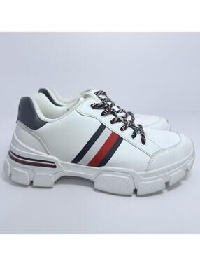 Tommy Hilfiger Women’s Size 6.5 Shoes Sneakers Red White Blue
